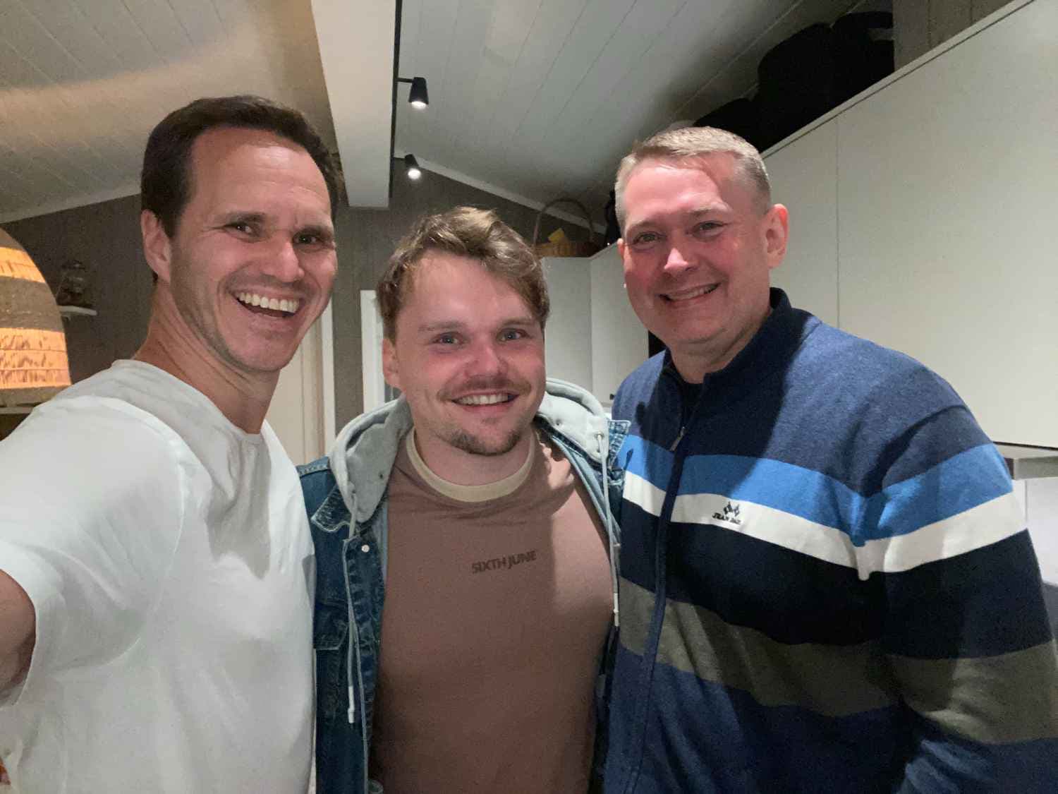 Thomas og Haakon med Anders som blir ny styreleder